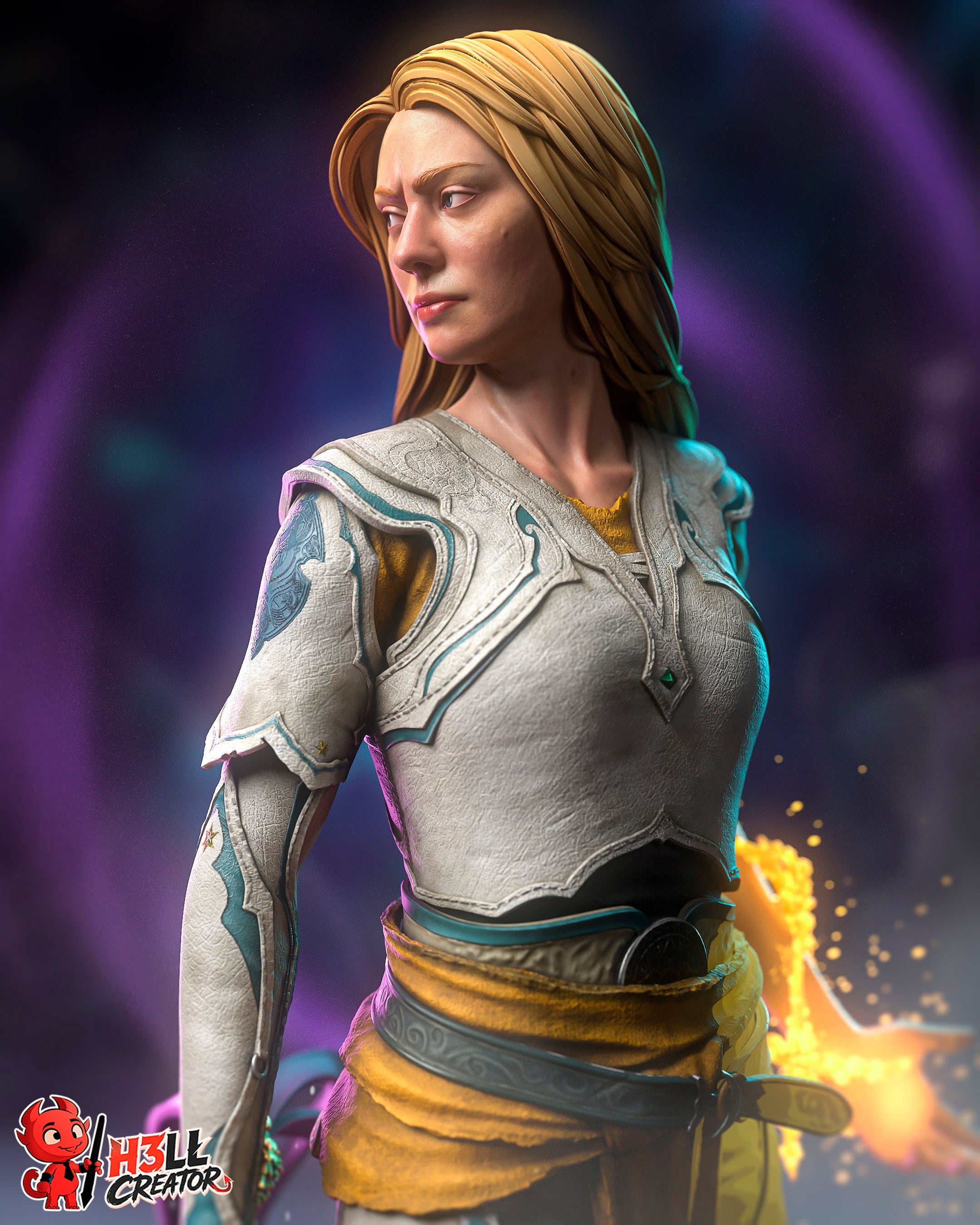Ashen Mother Statue