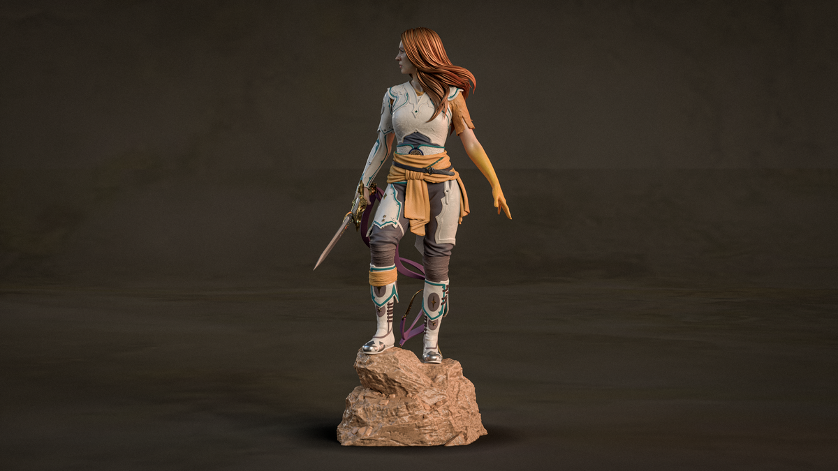 Leviathan Matriarch Statue