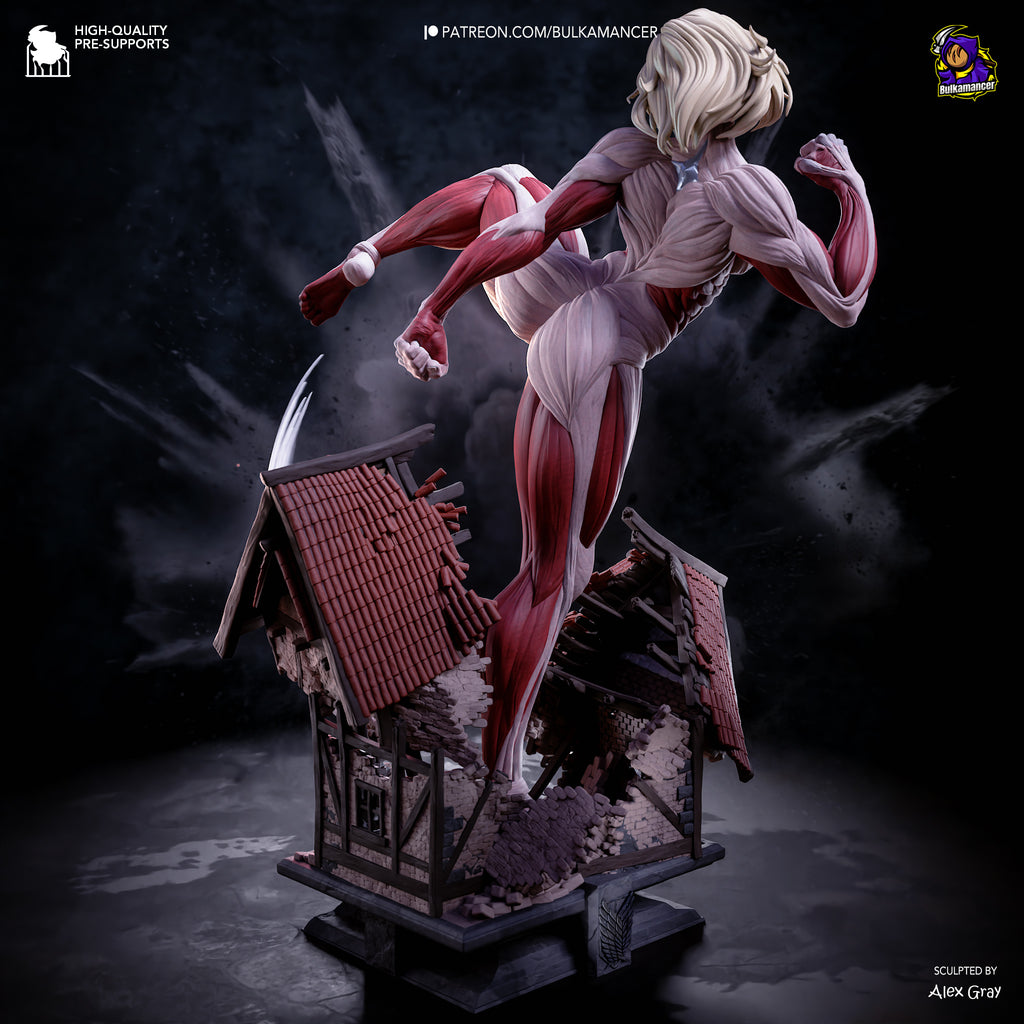 Sinew Titaness Statue