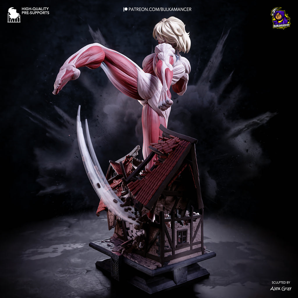 Sinew Titaness Statue