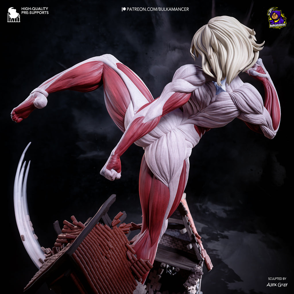 Sinew Titaness Statue