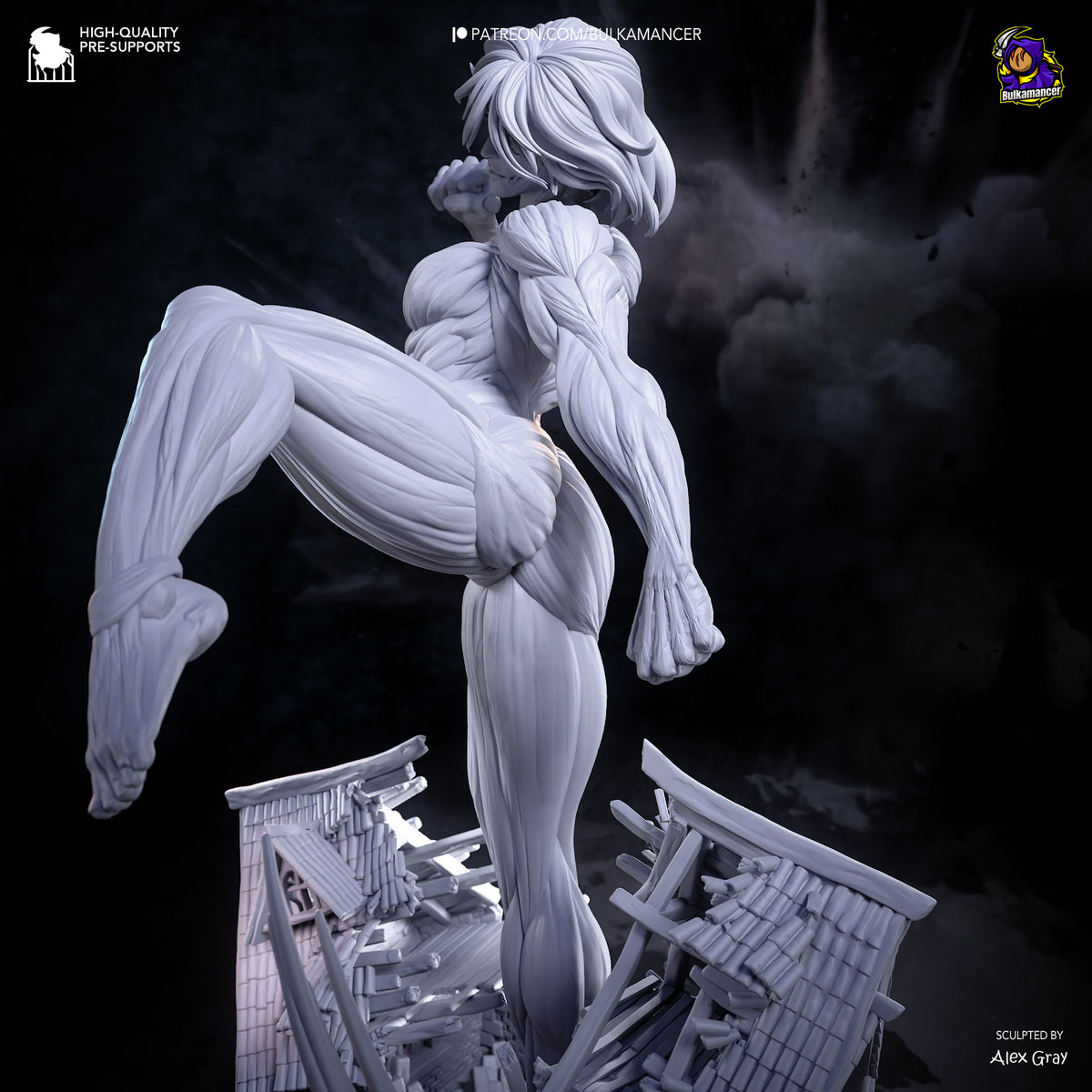 Sinew Titaness Statue