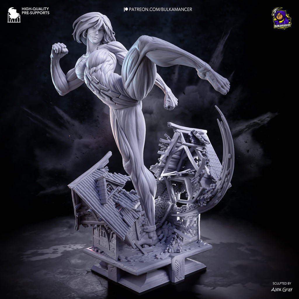 Sinew Titaness Statue