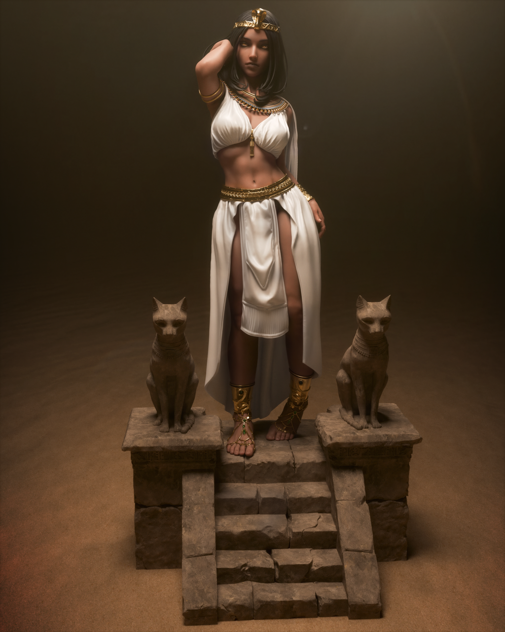 Cleopatra Statue