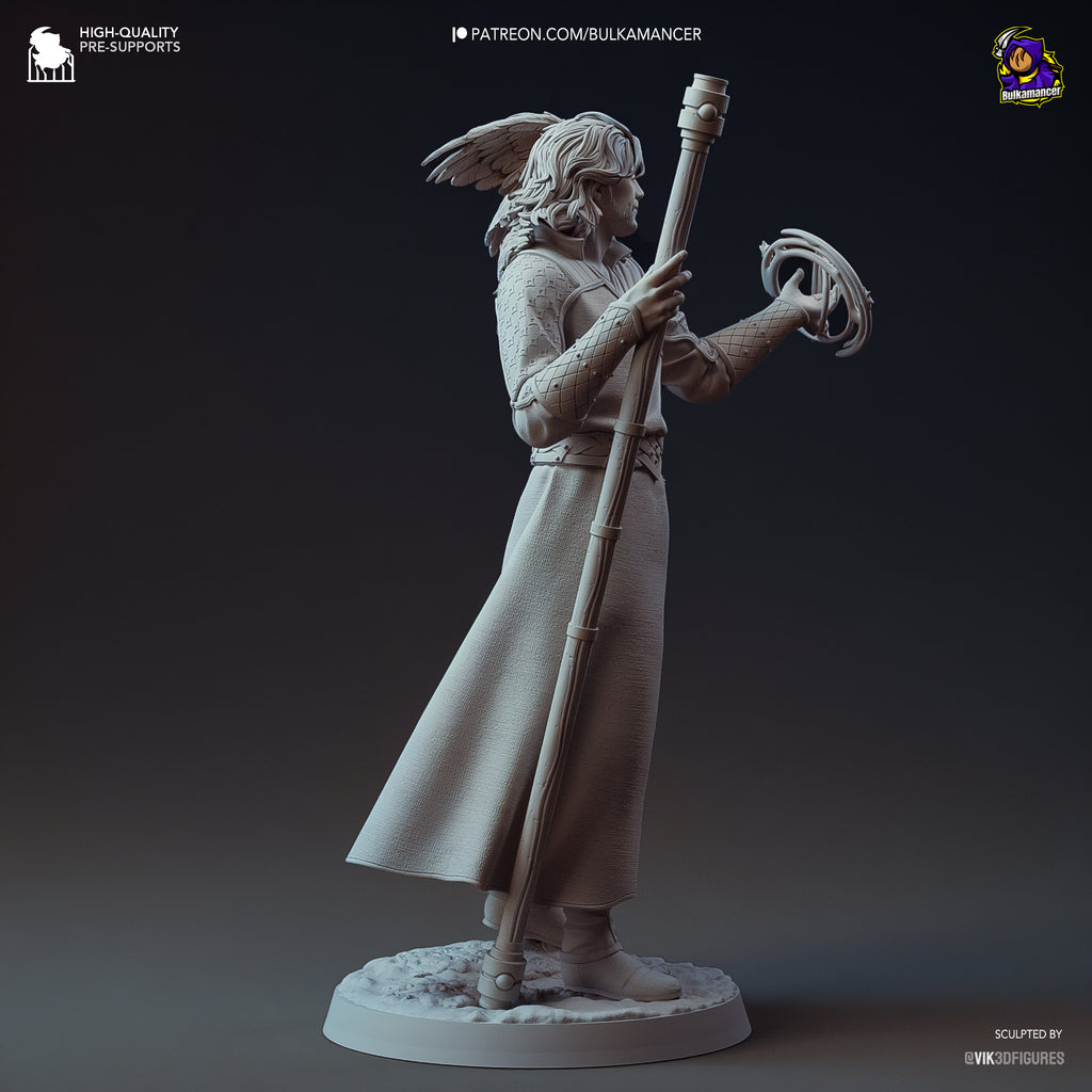 Arcane Wizard Statue