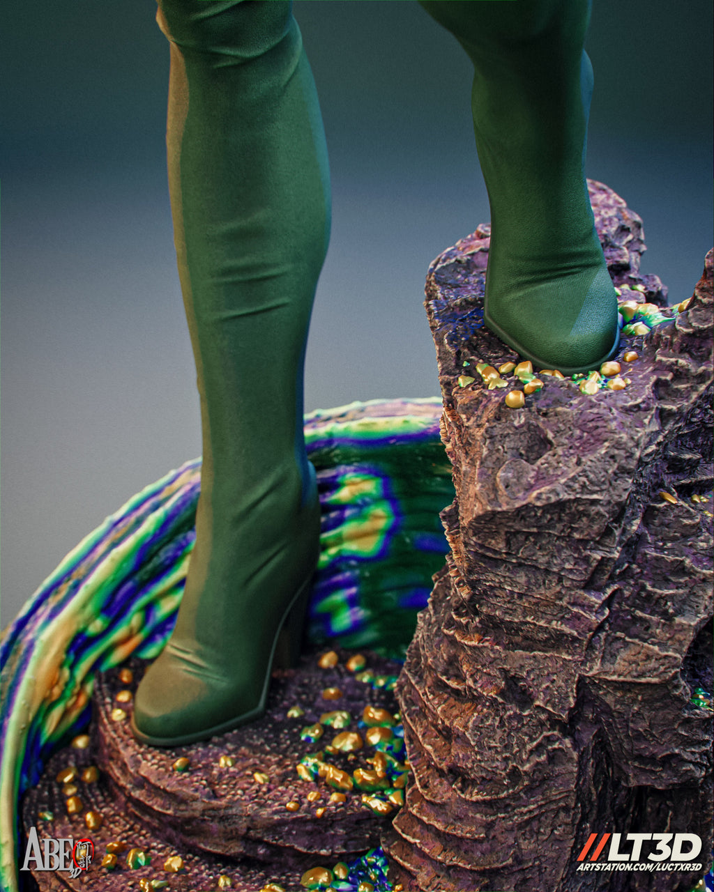 Gamora Space Assassin Statue