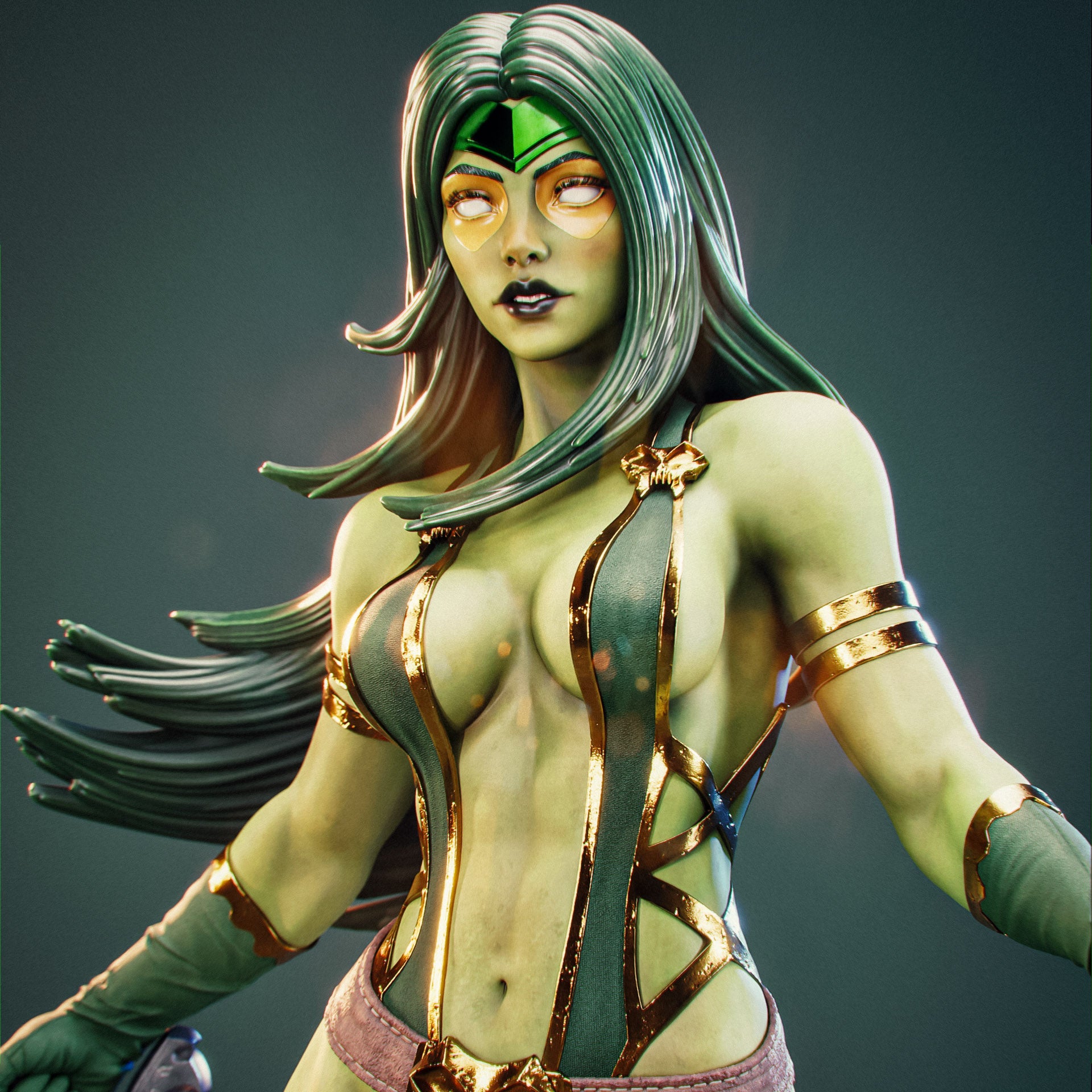 Gamora Space Assassin Statue