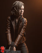 Horror Survivor Heroine Statue