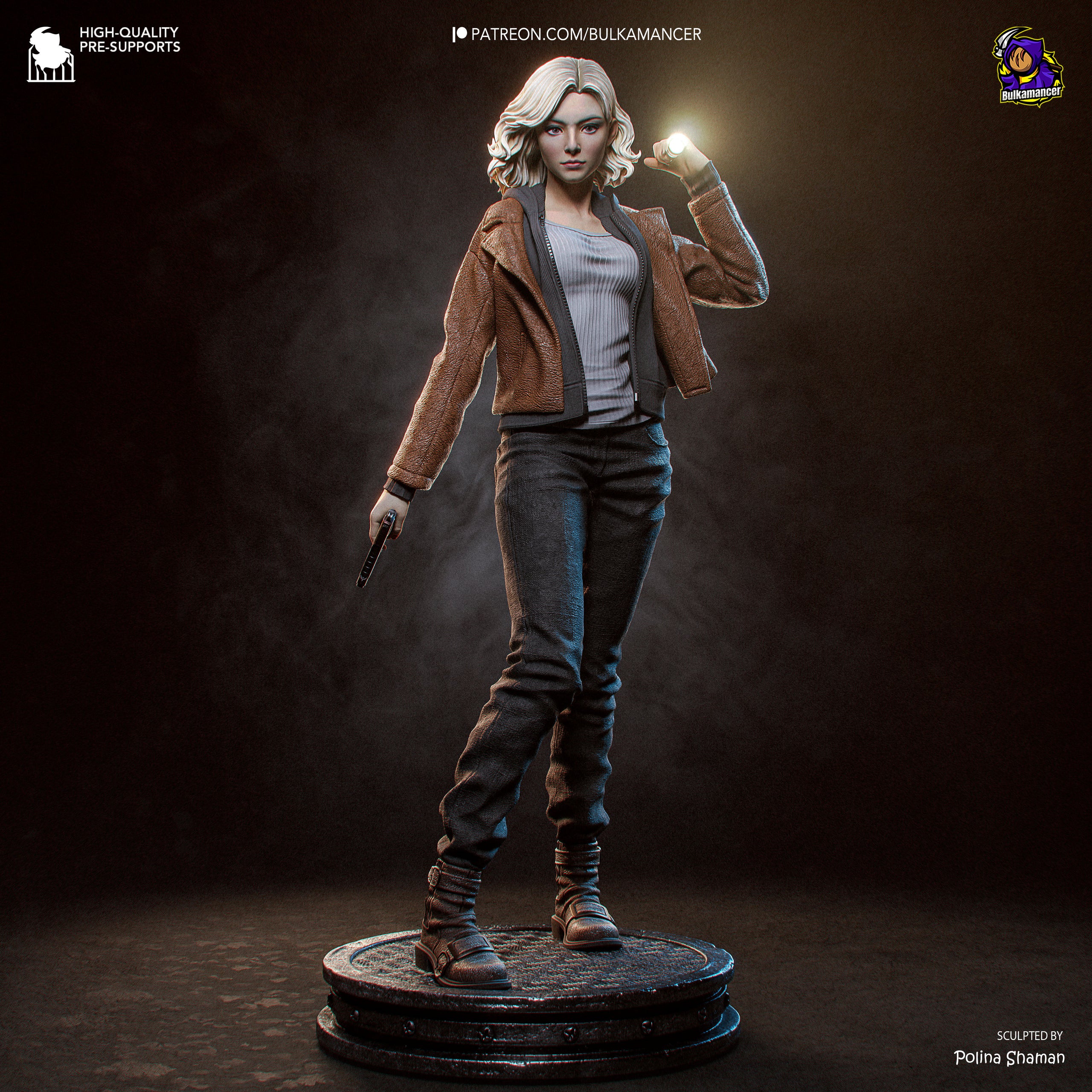 Survival Horror Analyst Statue