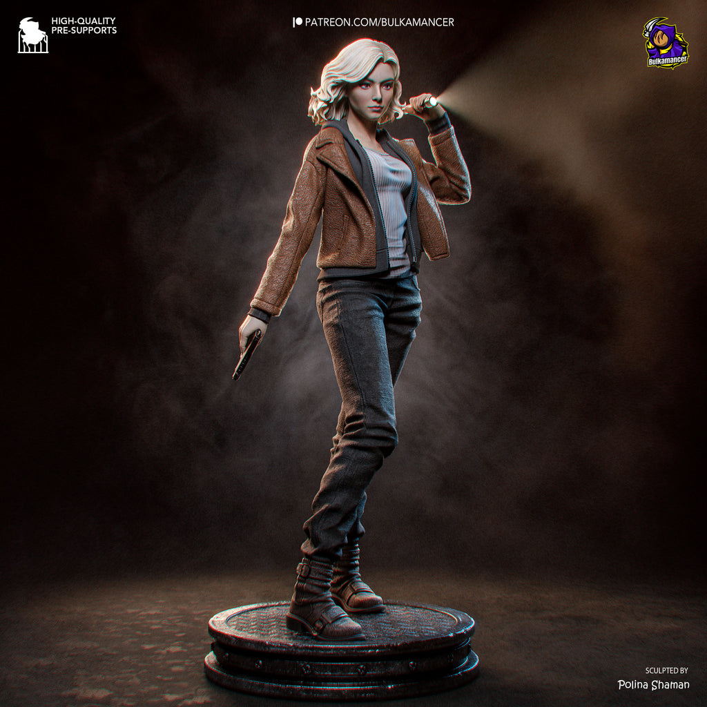 Survival Horror Analyst Statue