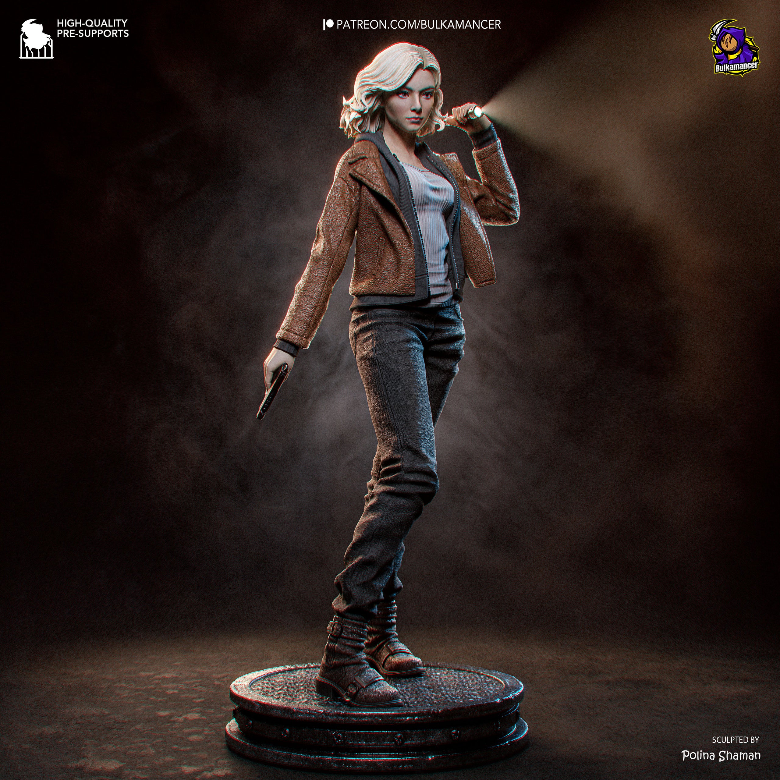 Survival Horror Analyst Statue