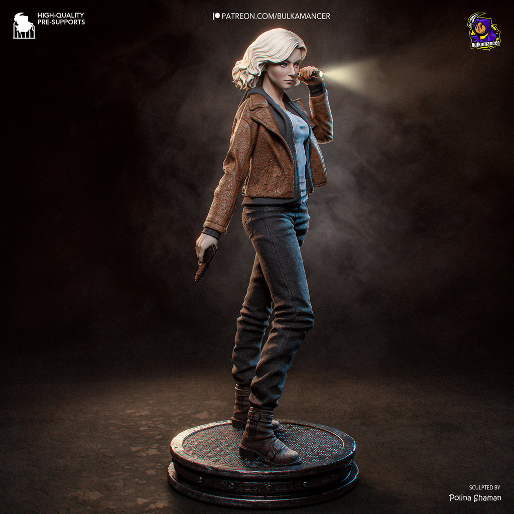Survival Horror Analyst Statue