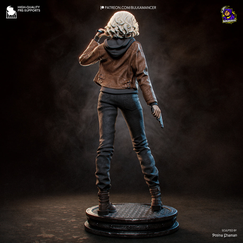 Survival Horror Analyst Statue