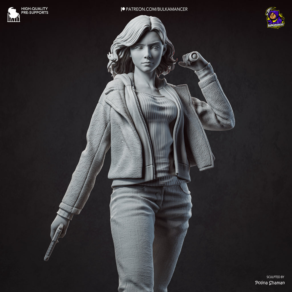 Survival Horror Analyst Statue