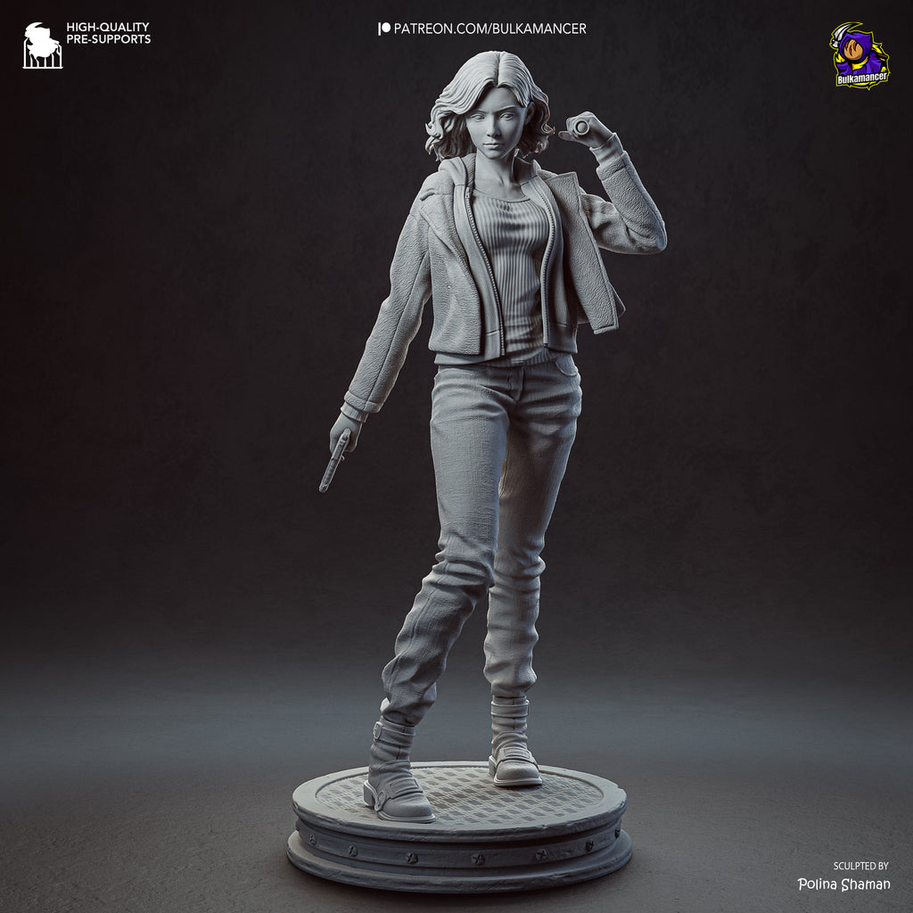 Survival Horror Analyst Statue