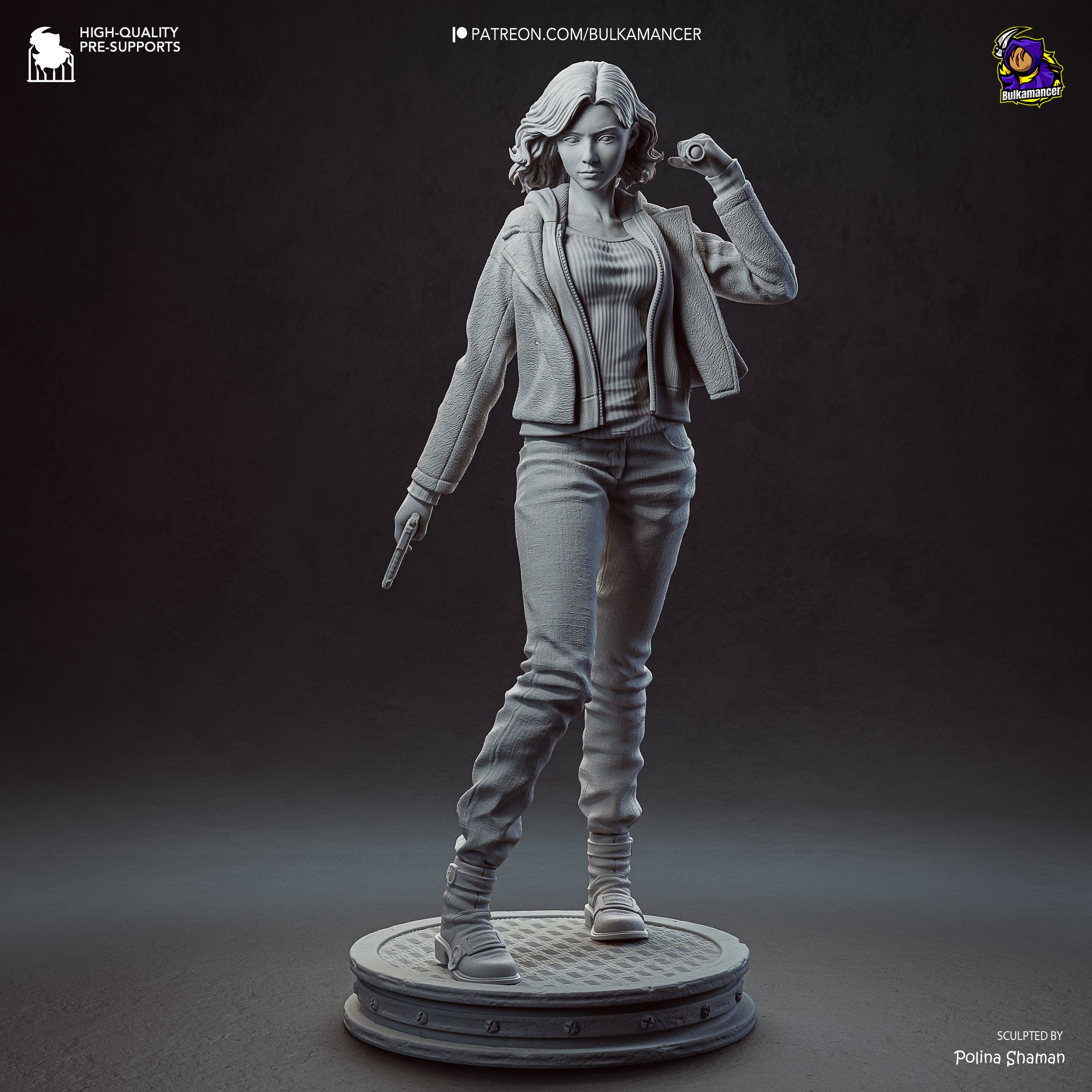 Survival Horror Analyst Statue