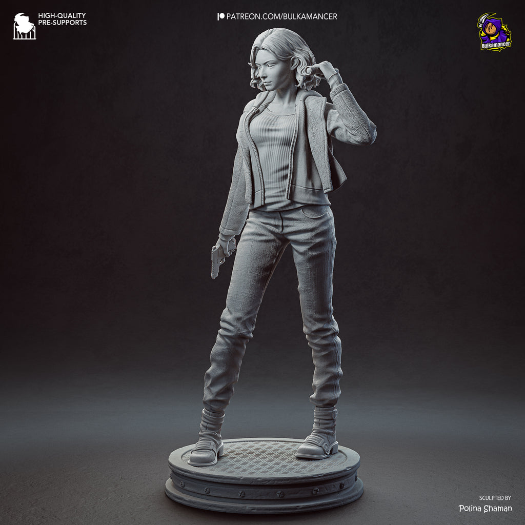 Survival Horror Analyst Statue