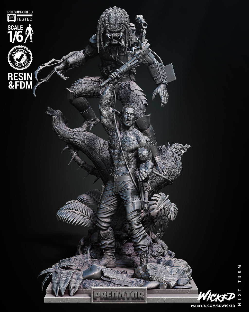 Jungle Hunt Diorama