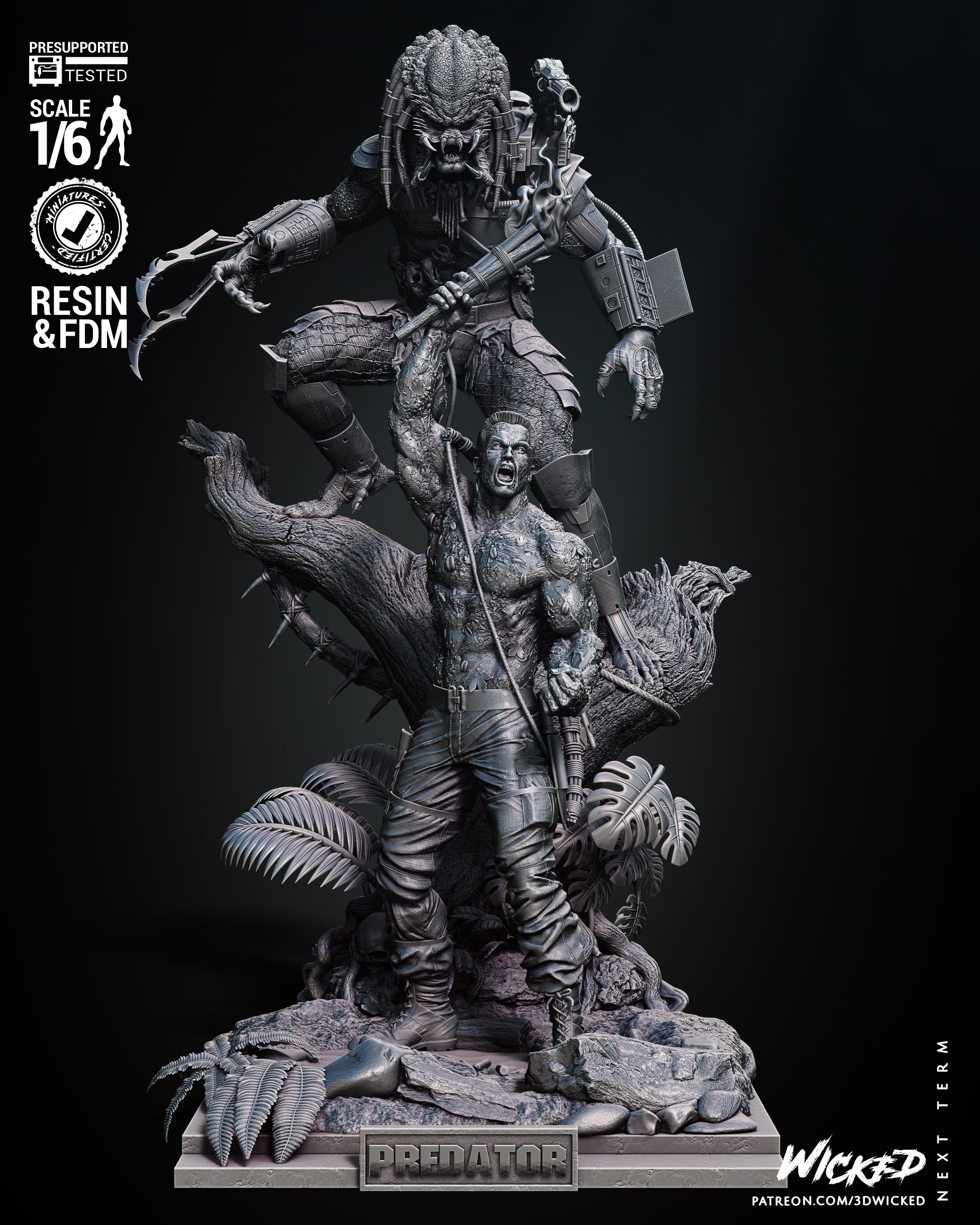 Jungle Hunt Diorama