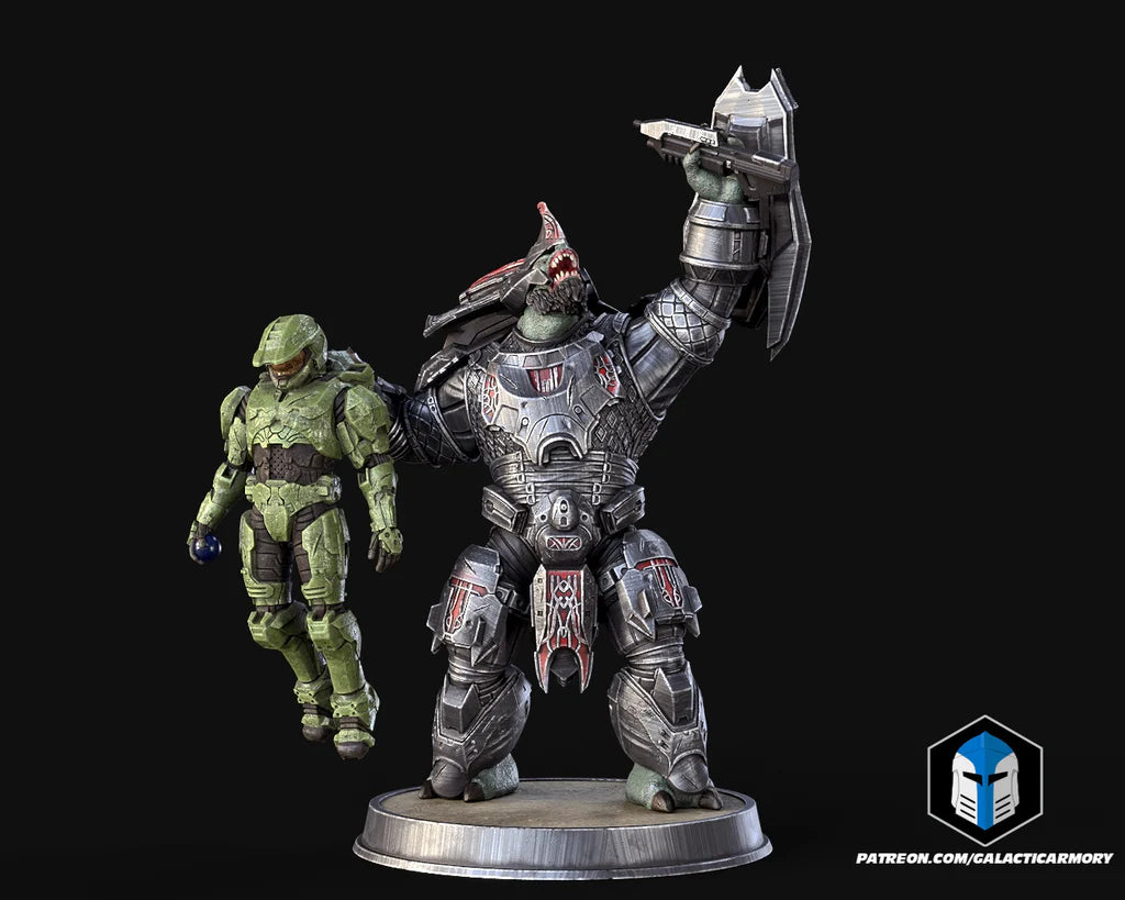 Legendary Spartan Battle Diorama