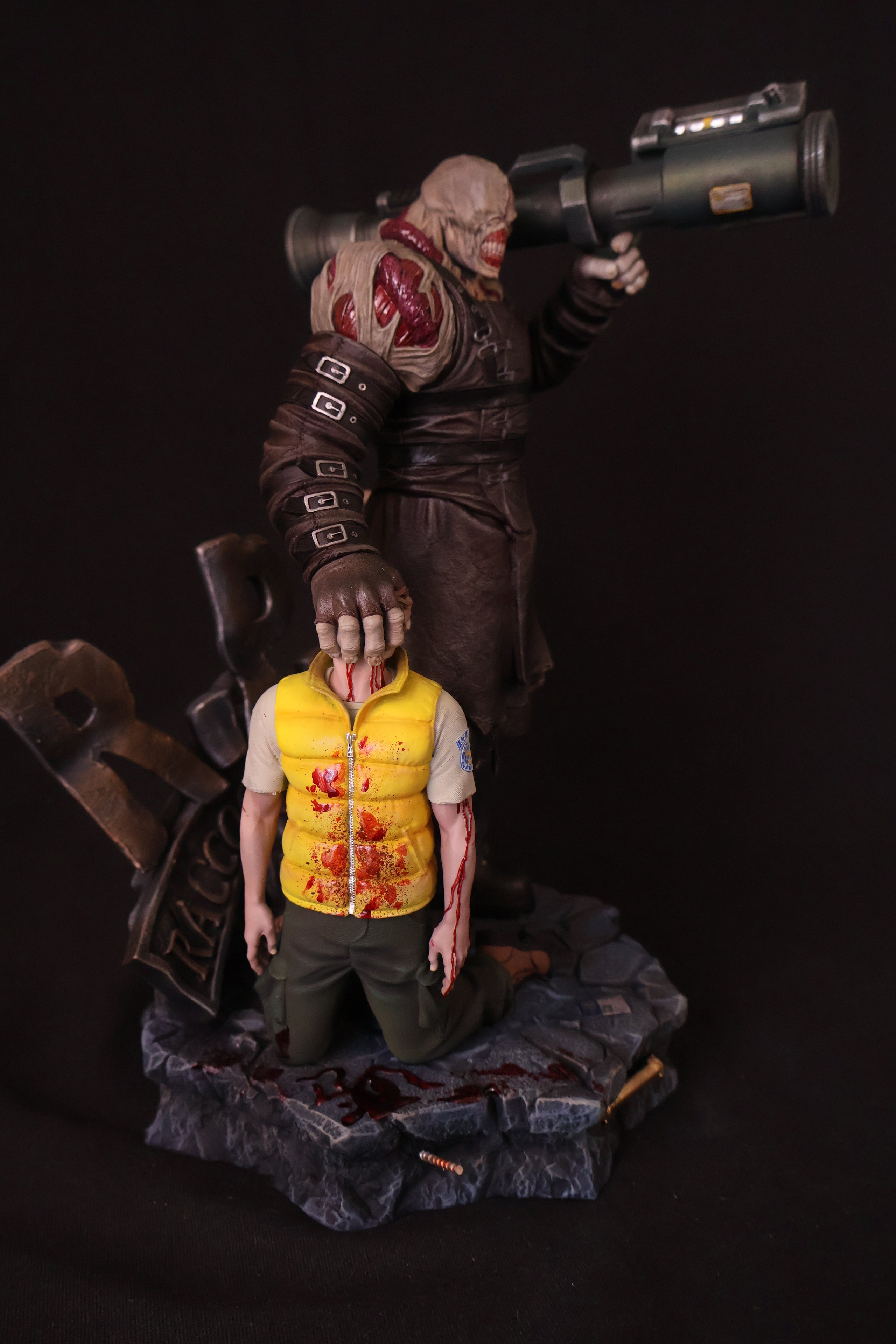Mutated Tyrant Pursuer Statue