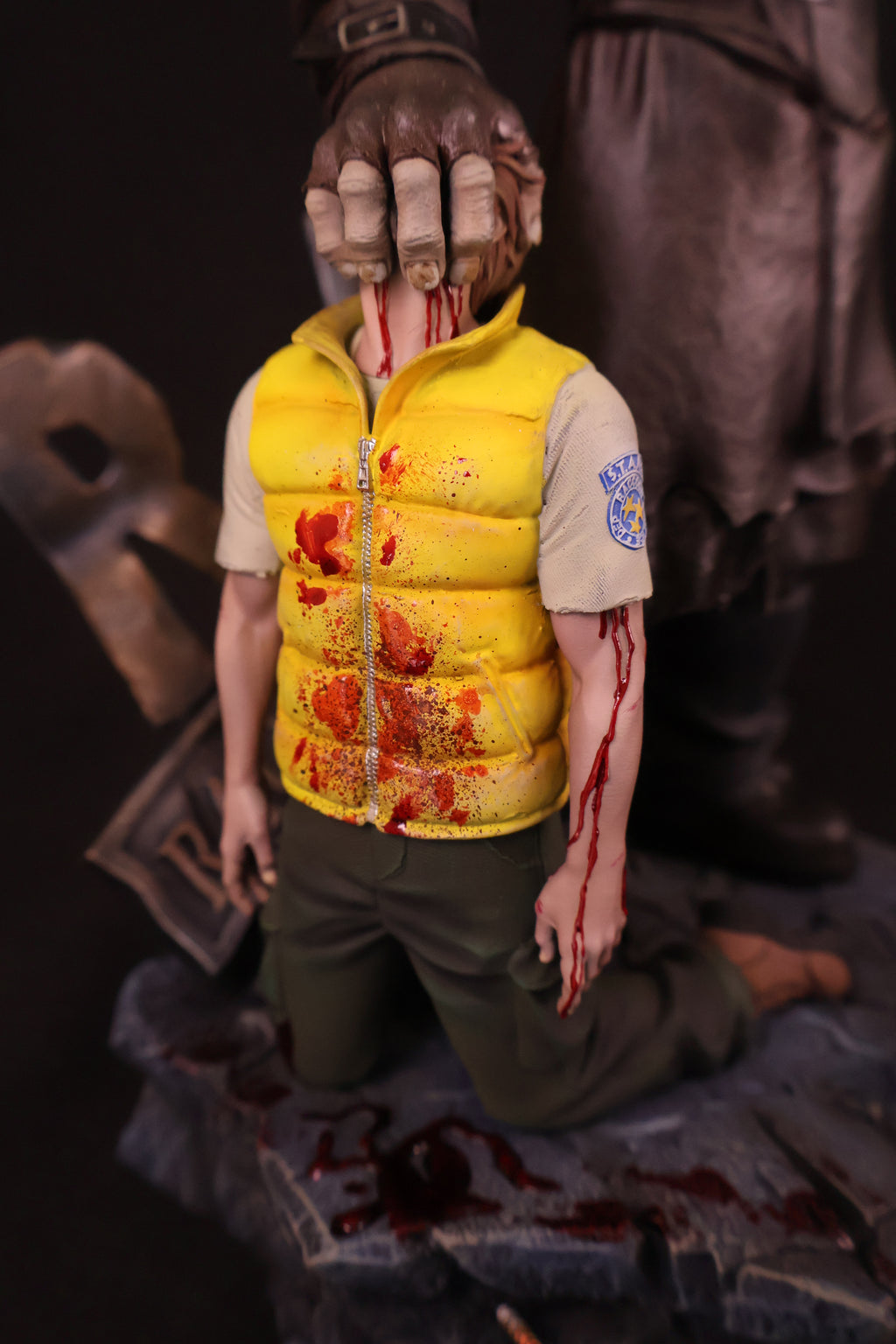 Mutated Tyrant Pursuer Statue