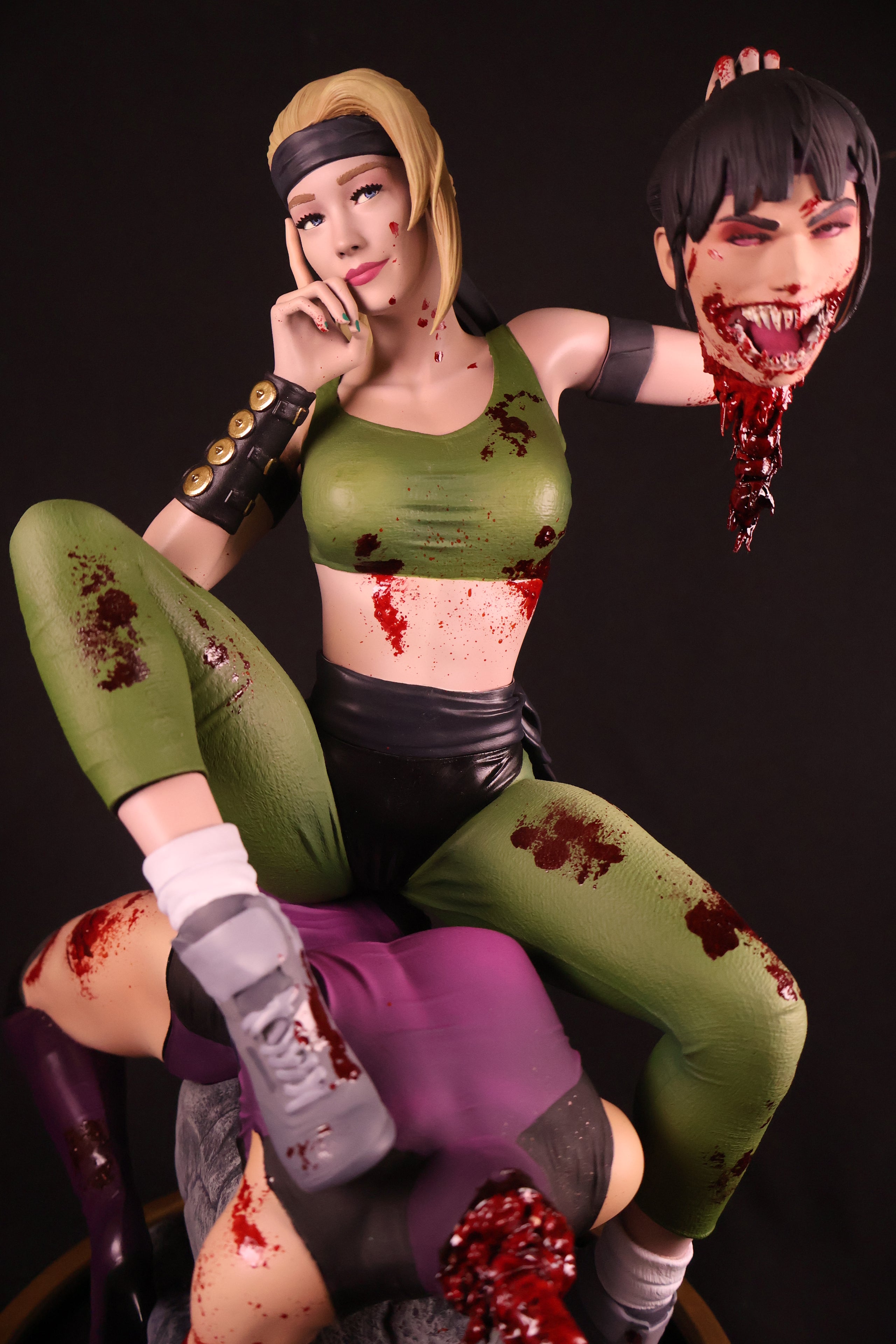 Sonya Blade & Mileena Diorama