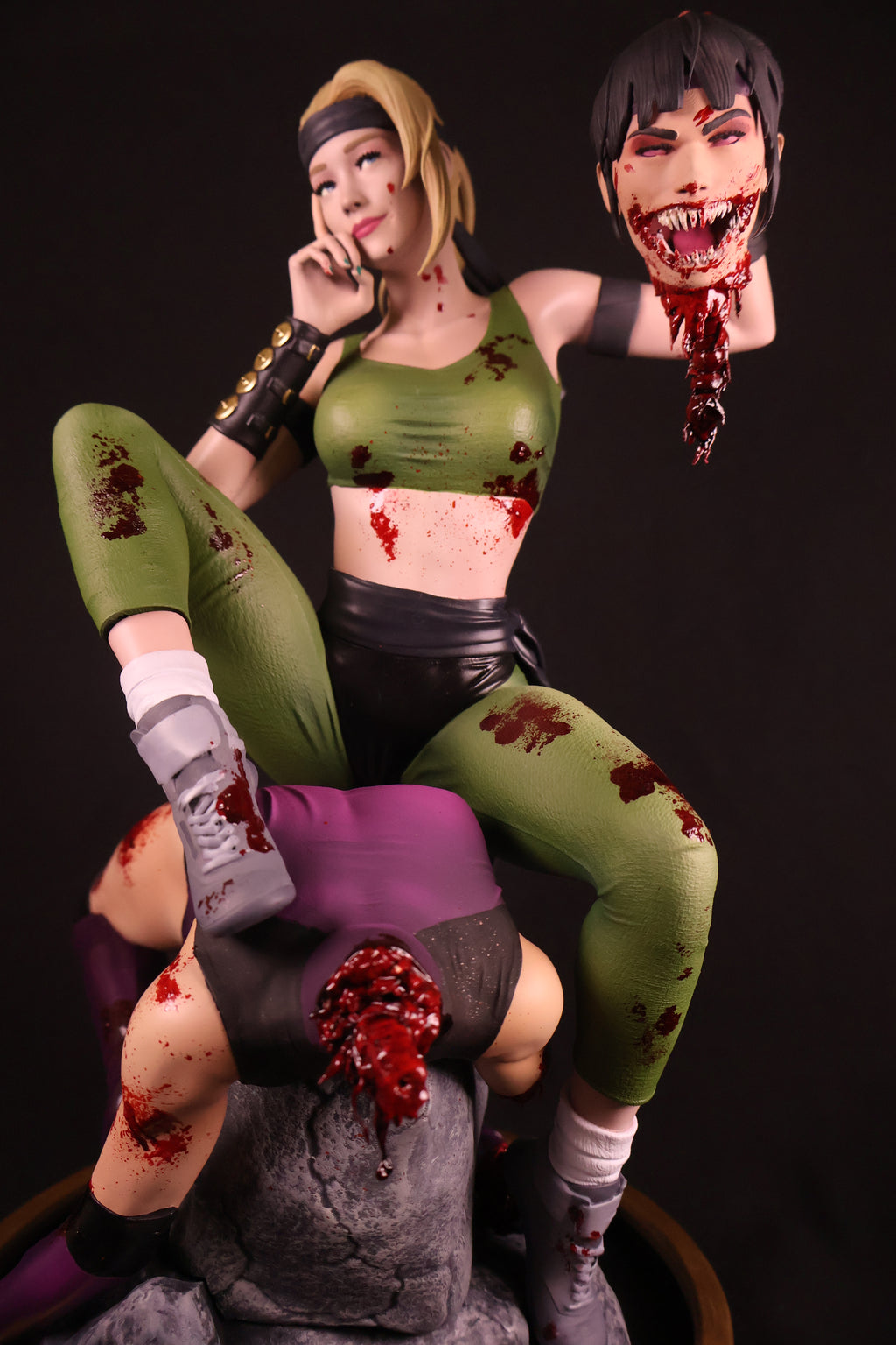 Sonya Blade & Mileena Diorama