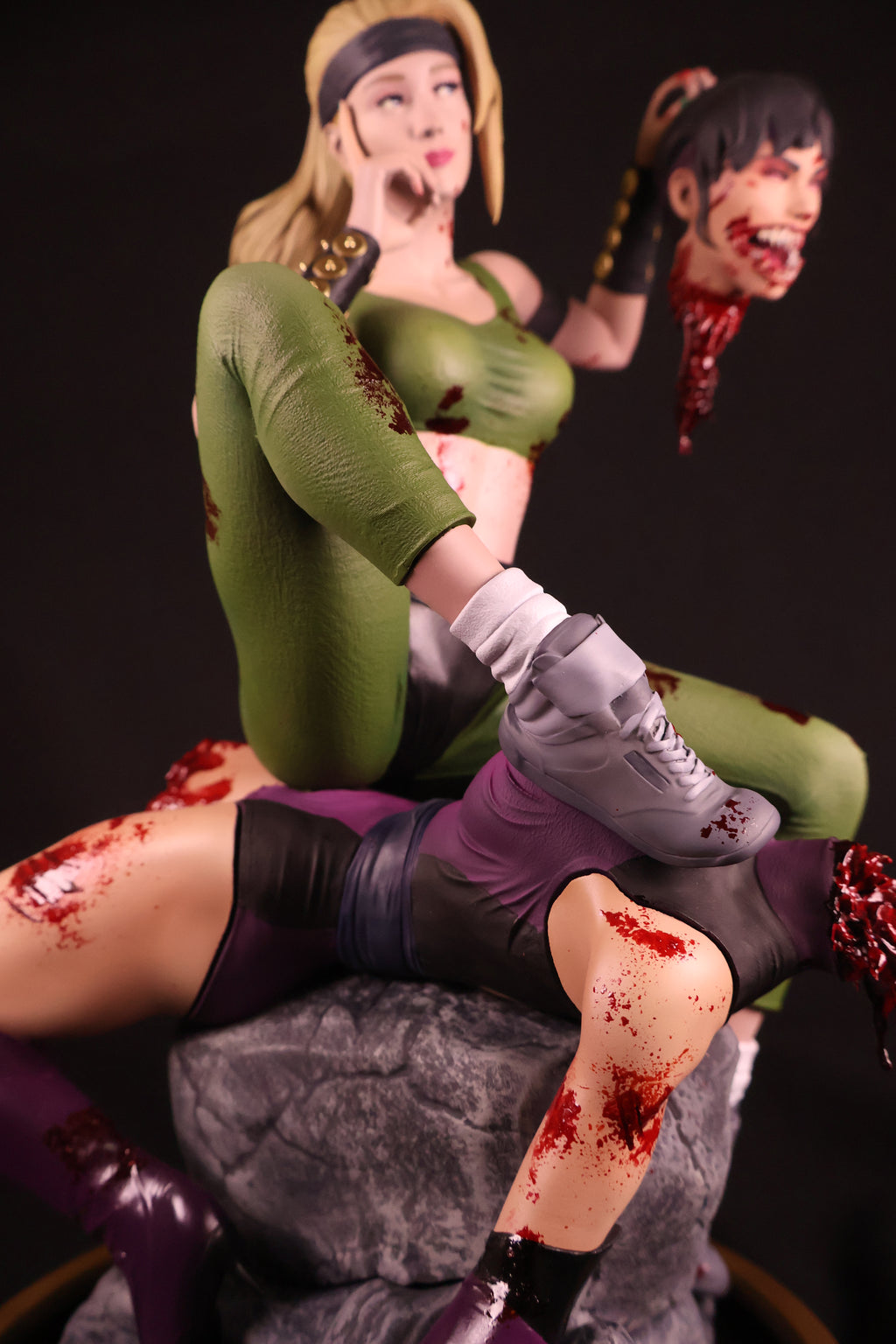 Sonya Blade & Mileena Diorama