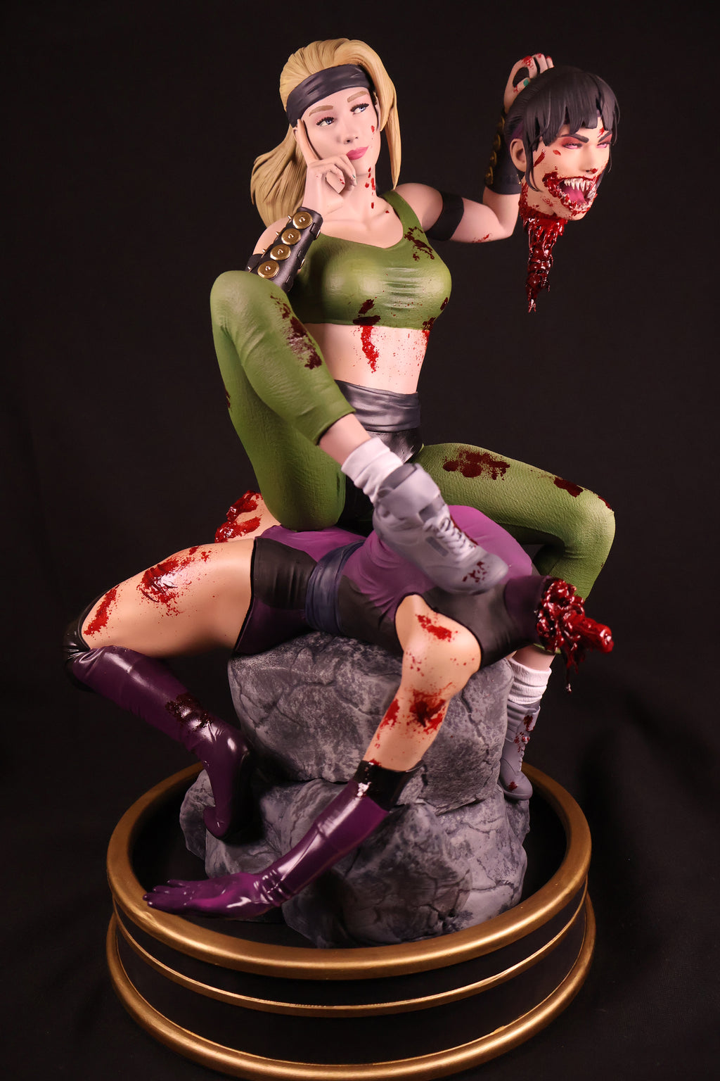 Sonya Blade & Mileena Diorama