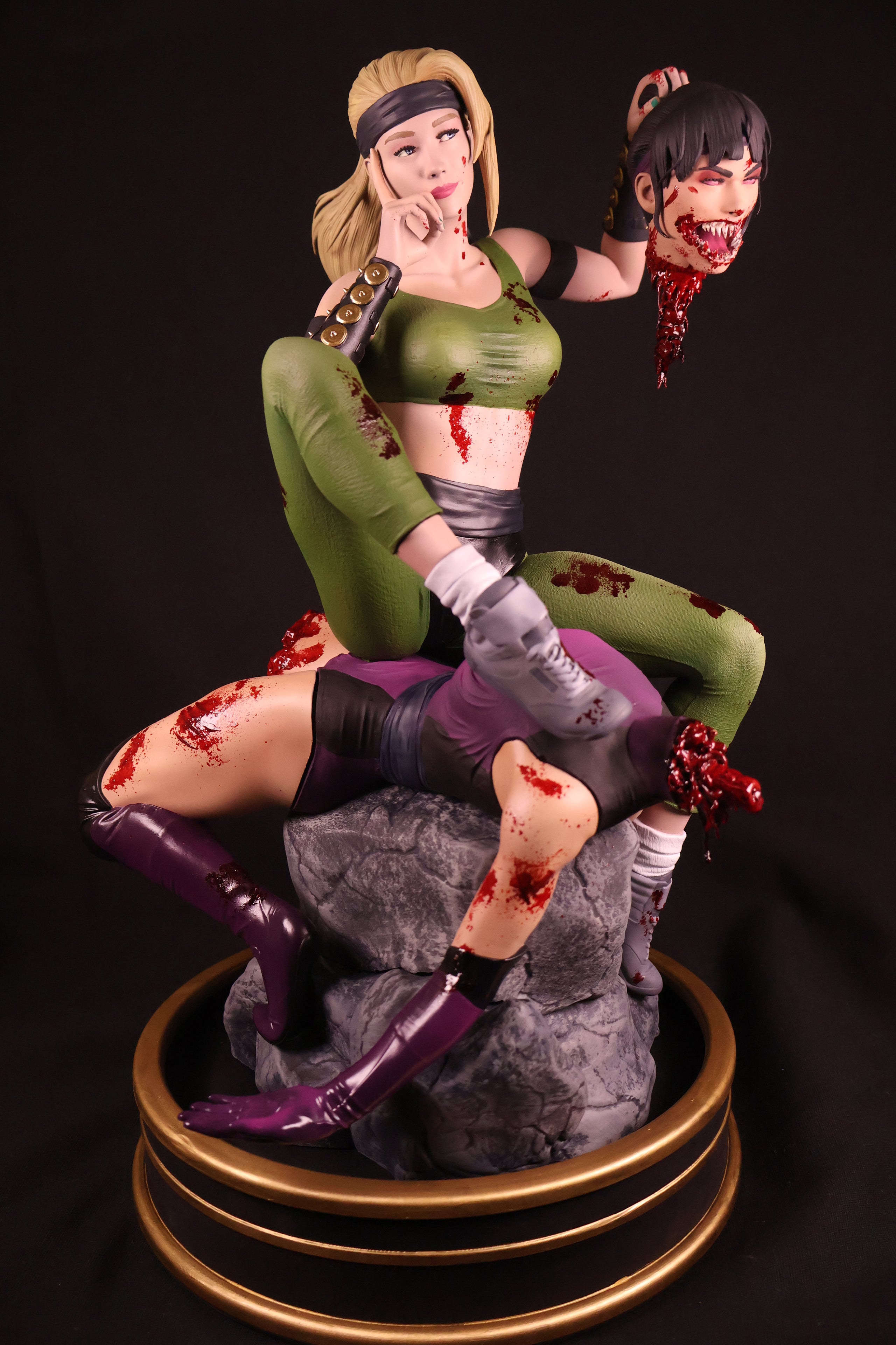 Sonya Blade & Mileena Diorama