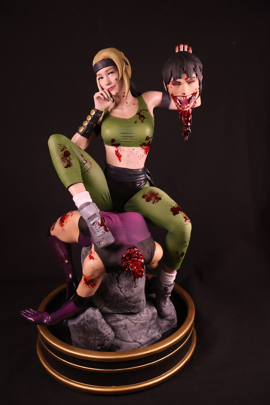 Sonya Blade & Mileena Diorama