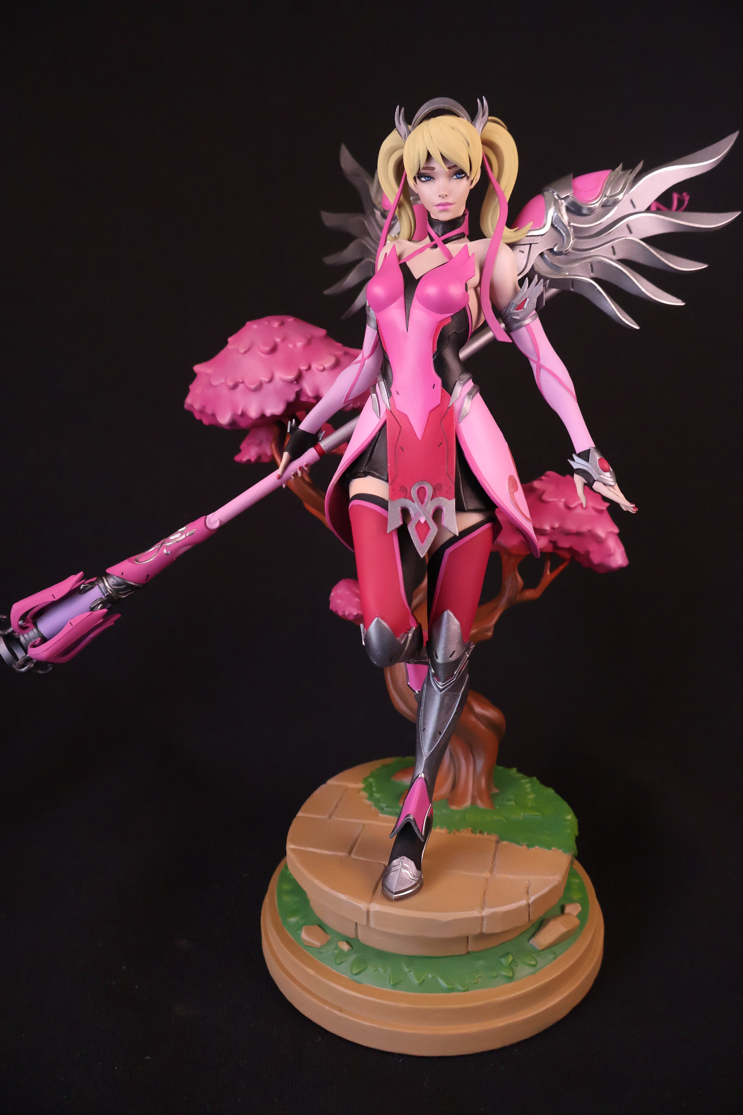 Angel Combat Medic Statue