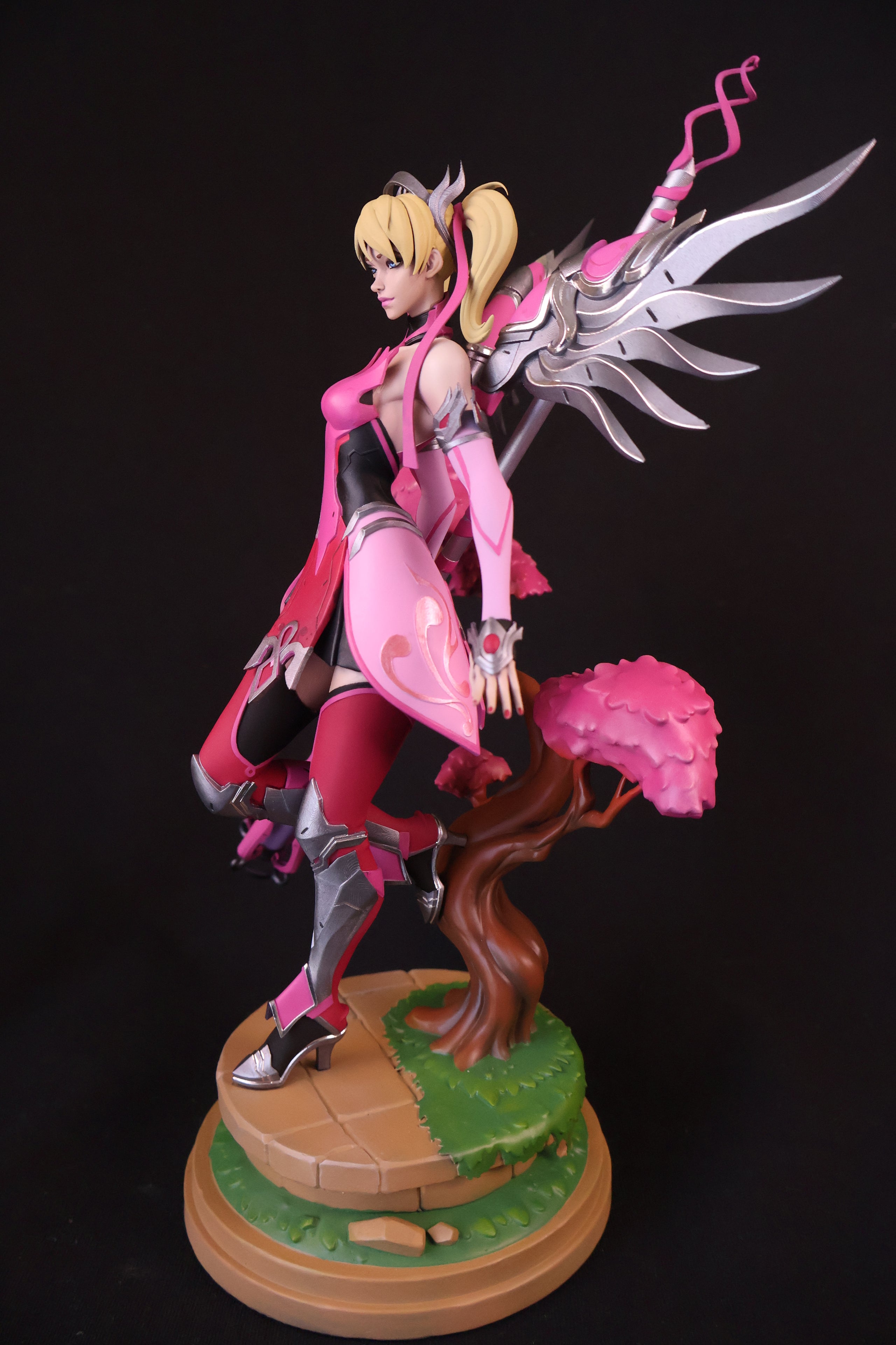 Angel Combat Medic Statue