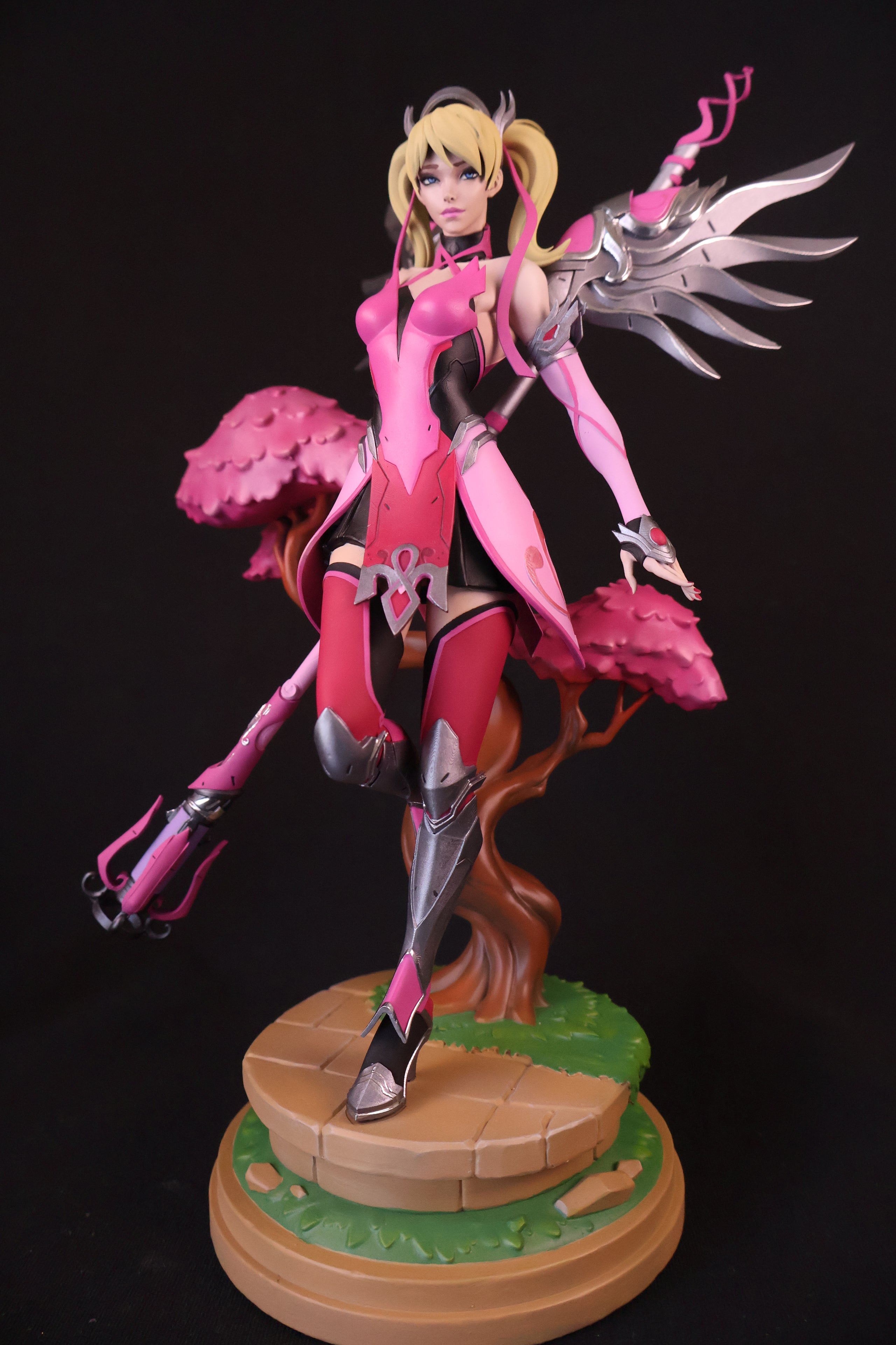 Angel Combat Medic Statue