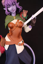 Tiefling Cleric Statue