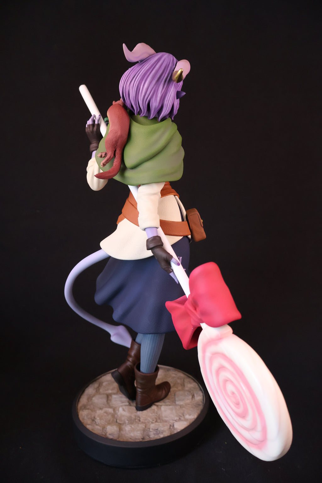 Tiefling Cleric Statue