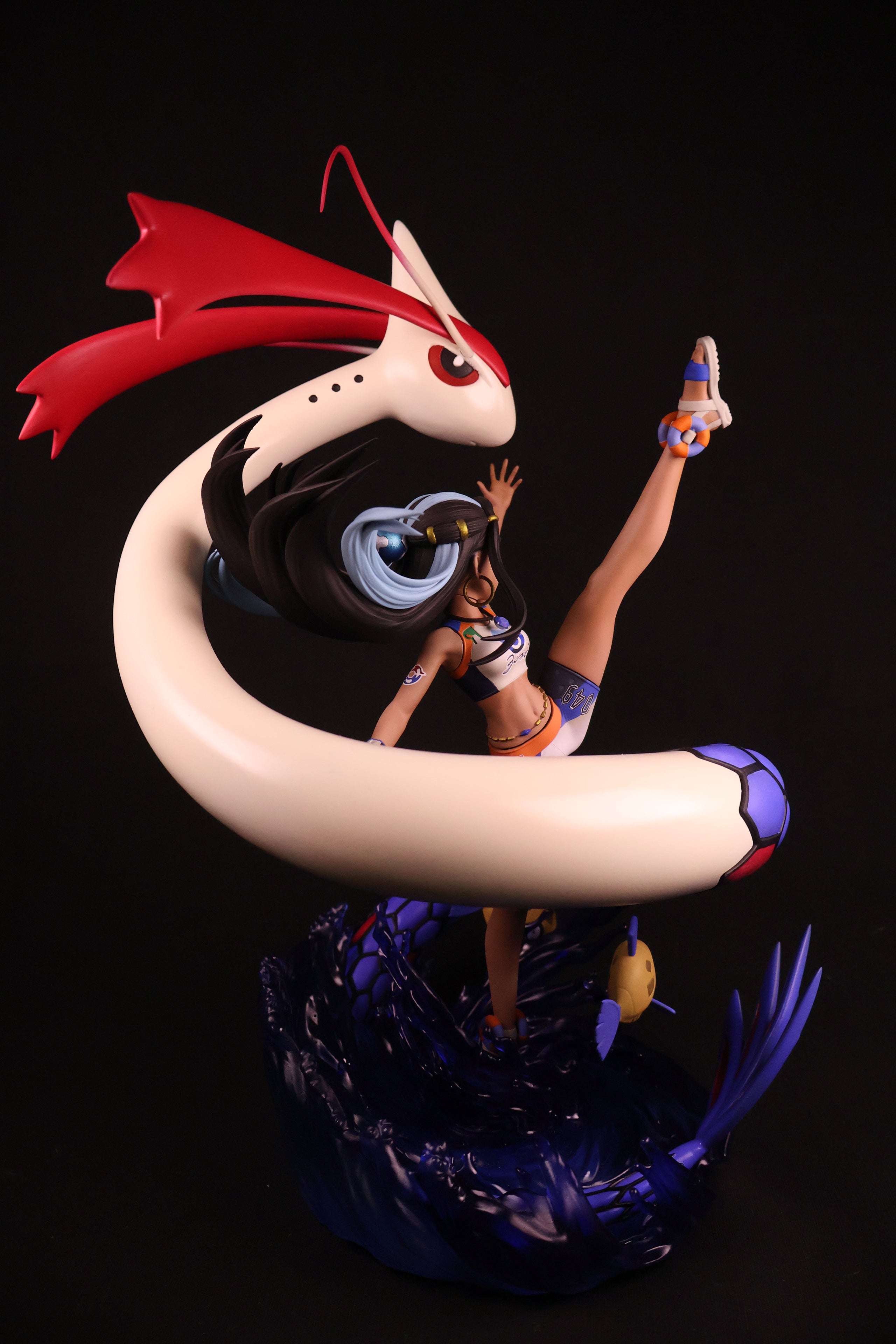 Water Gym Leader Statue