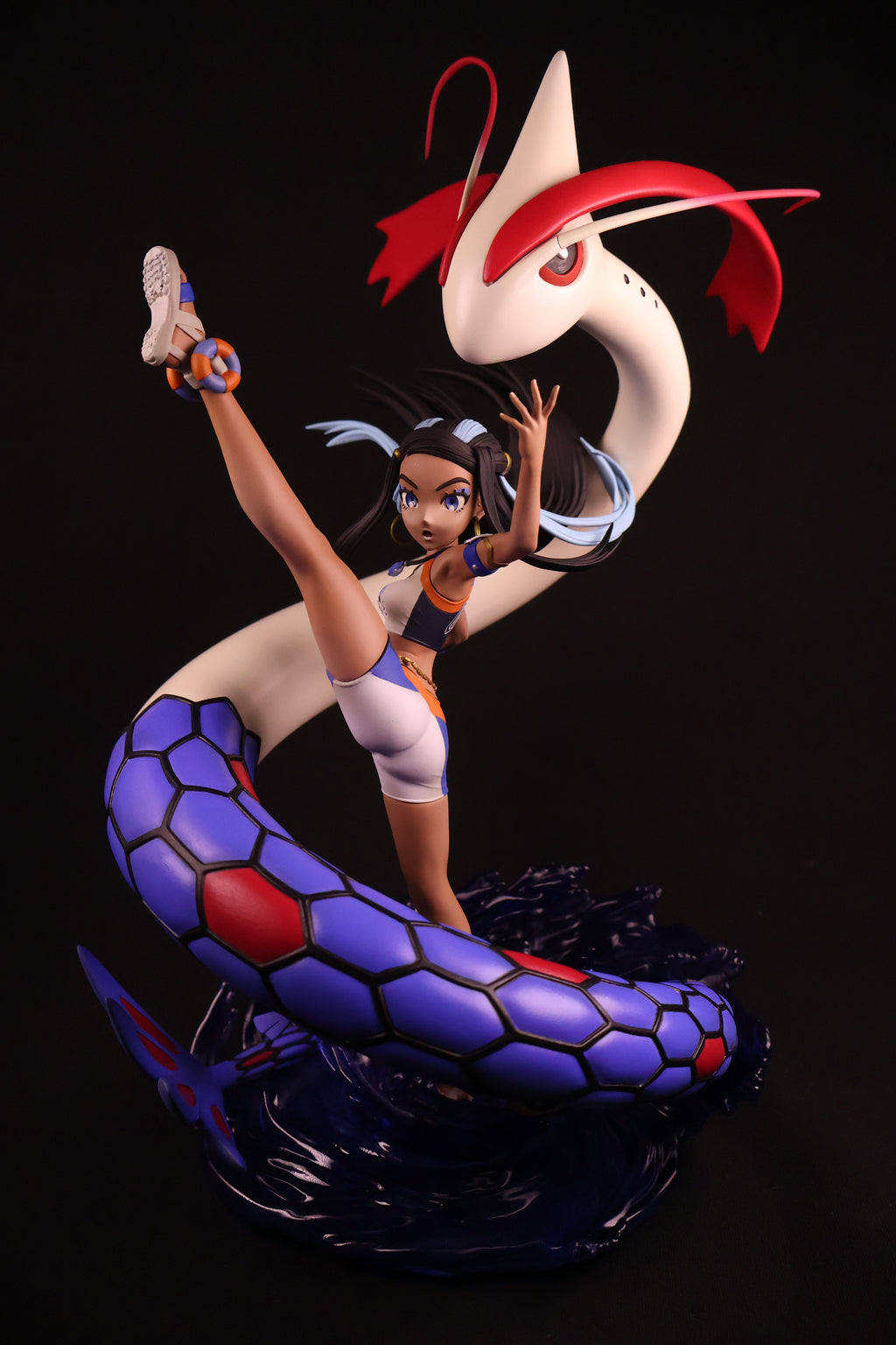 Water Gym Leader Statue