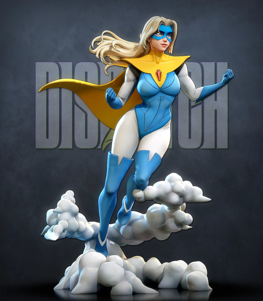 Blonde Blazer D. Statue
