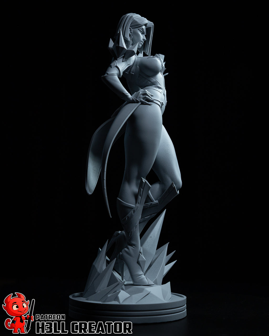 Icebound Regent Statue