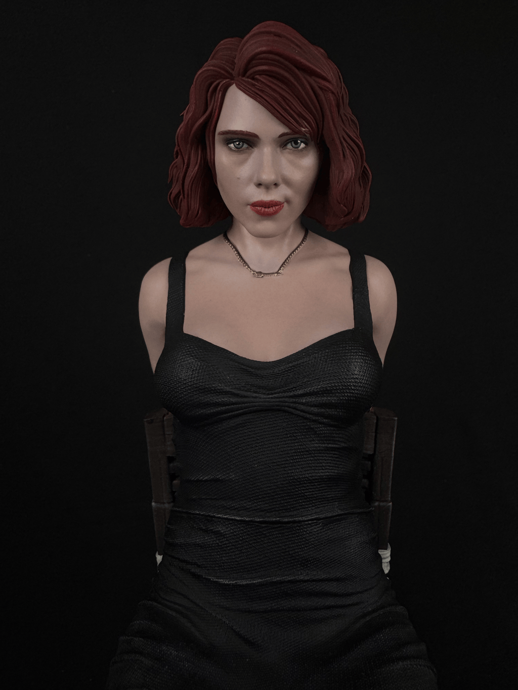 Black Suit Spy Statue