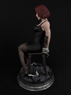 Black Suit Spy Statue