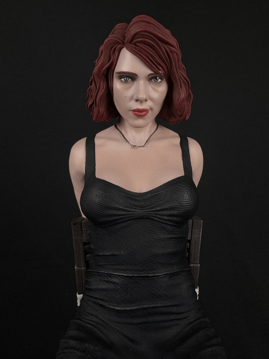 Black Suit Spy Statue