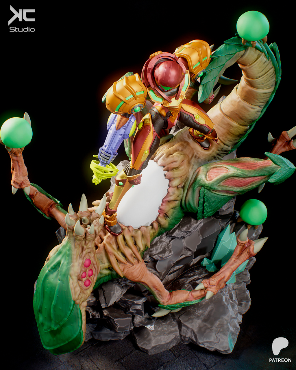 Galactic Bounty Hunter Diorama