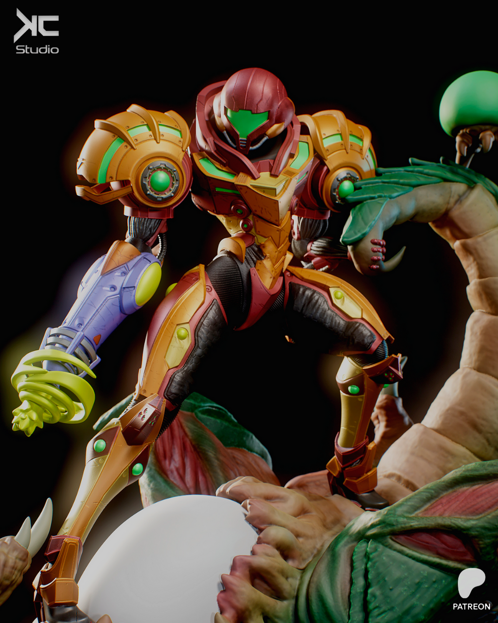 Galactic Bounty Hunter Diorama