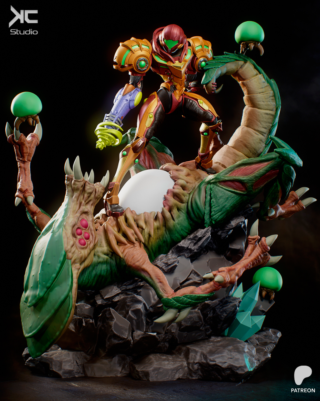 Galactic Bounty Hunter Diorama