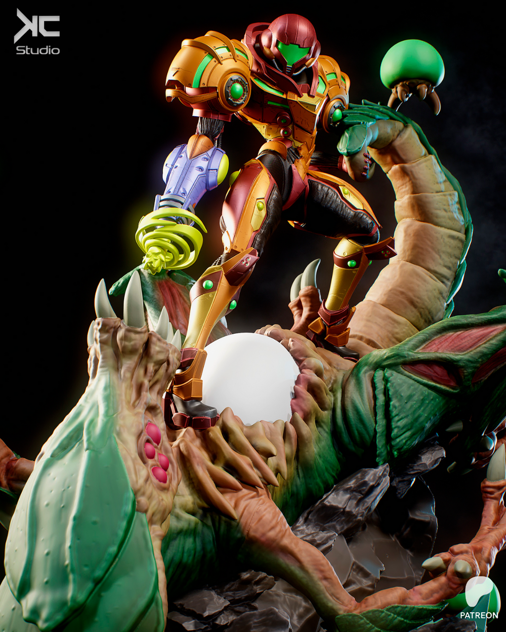 Galactic Bounty Hunter Diorama