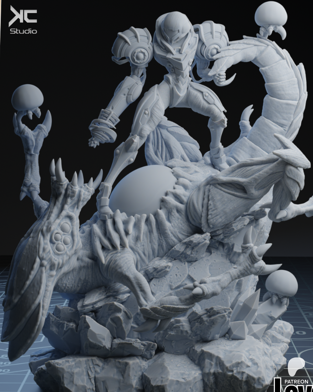 Galactic Bounty Hunter Diorama