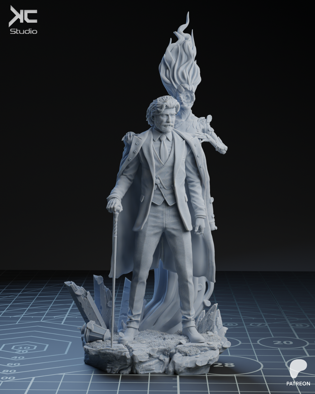 Patriarch Diorama Statue